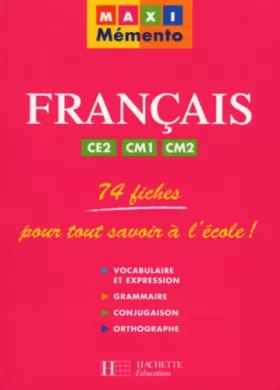 Couverture du produit · Français CE2/CM1/CM2