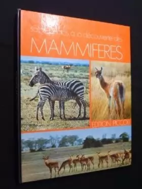 Couverture du produit · Safari photo à la découverte des mammifères