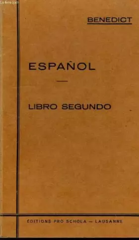 Couverture du produit · ESPAÑOL, LIBRO SEGUNDO