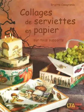 Couverture du produit · Collages de serviettes en papier sur tous supports