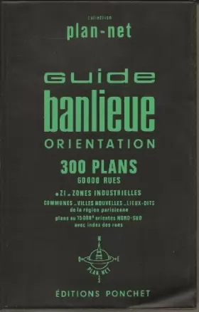Couverture du produit · Carte routière : Banlieue - Région parisienne : Plans des aéroports et villes nouvelles