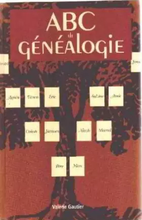 Couverture du produit · ABC de généalogie