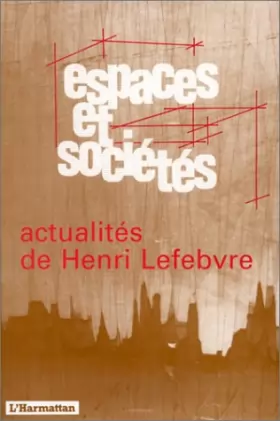 Couverture du produit · Actualités de Henri Lefebvre