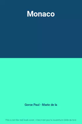 Couverture du produit · Monaco
