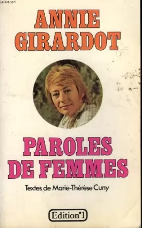 Couverture du produit · Paroles de femmes (French Edition)