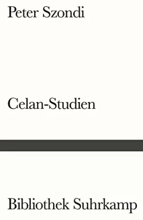 Couverture du produit · Celan-Studien