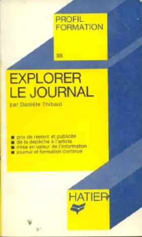 Couverture du produit · Explorer le journal