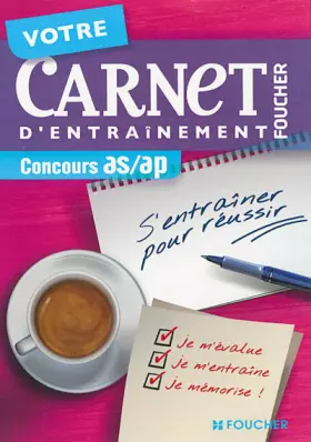 Couverture du produit · Votre carnet d'entraînement AS/AP