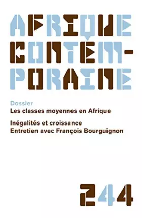 Couverture du produit · Afrique contemporaine 2012/4 n.244