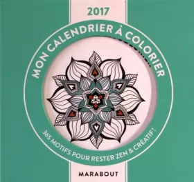 Couverture du produit · Éphéméride - Mon calendrier à colorier 2017