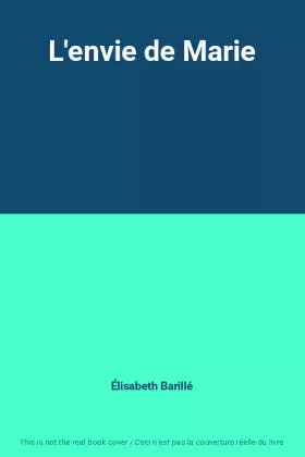 Couverture du produit · L'envie de Marie