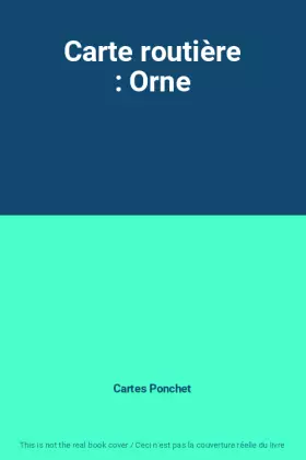 Couverture du produit · Carte routière : Orne