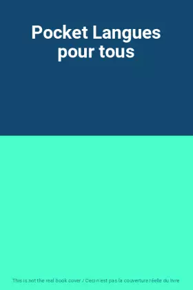 Couverture du produit · Pocket Langues pour tous