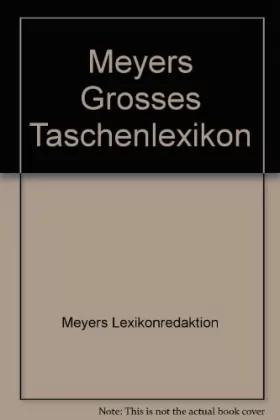 Couverture du produit · Meyers Grosses Taschenlexikon