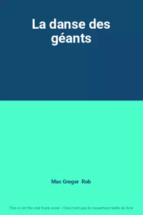 Couverture du produit · La danse des géants