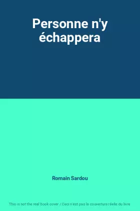 Couverture du produit · Personne n'y échappera