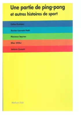 Couverture du produit · une partie de ping pong et autres histoires de sport