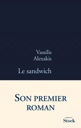 Couverture du produit · Le sandwich