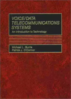 Couverture du produit · Voice/Data Telecommunications Systems: An Introduction to Technology