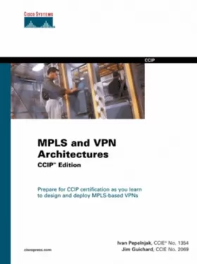 Couverture du produit · MPLS and VPN Architectures