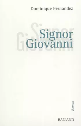 Couverture du produit · Signor Giovanni