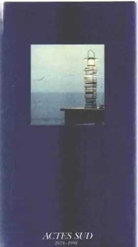 Couverture du produit · Actes Sud : 1978-199