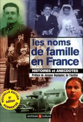 Couverture du produit · Les noms de famille en France : Histoires et anecdotes