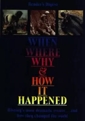 Couverture du produit · When, Where, Why & How It Happened