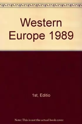 Couverture du produit · Western Europe 1989