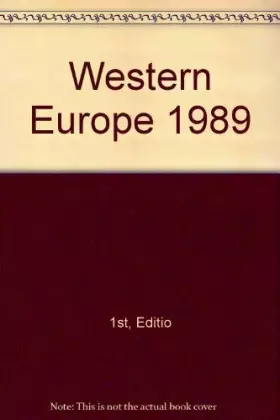 Couverture du produit · Western Europe 1989