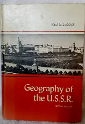 Couverture du produit · Geography of the U. S. S. R.