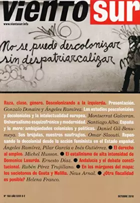 Couverture du produit · VIENTO SUR 160: Raza, clase y género. Descolonizando a la izquierda