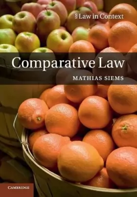 Couverture du produit · Comparative Law