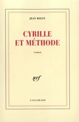 Couverture du produit · Cyrille et Méthode