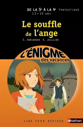 Couverture du produit · Cahier de vacances  - Enigmes vacances Souffle de l'ange