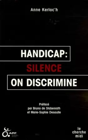 Couverture du produit · Handicap : silence, on discrimine