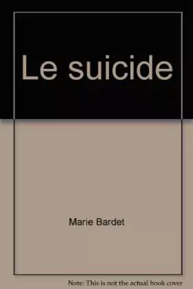Couverture du produit · Broché - Le suicide