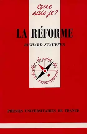 Couverture du produit · La Réforme