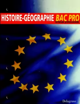 Couverture du produit · Histoire-géographie, BAC pro, terminale professionnelle