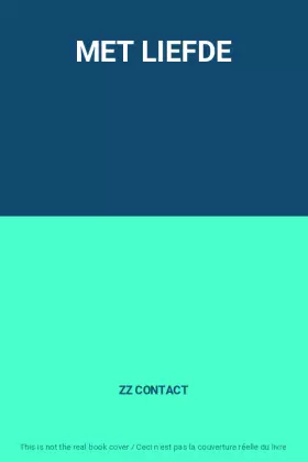 Couverture du produit · MET LIEFDE