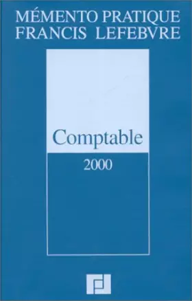 Couverture du produit · Mémento Comptable 2001