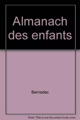 Couverture du produit · Almanach des enfants : Vivre et apprendre au fil des mois