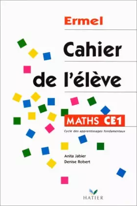 Couverture du produit · Maths CE1 Cahier de l'élève