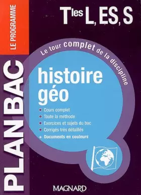 Couverture du produit · Histoire-géo Tles L, ES, S
