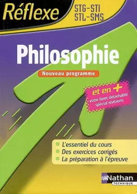 Couverture du produit · Philosophie STG-STI-STL-SMS