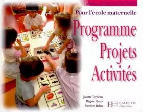 Couverture du produit · Programme, projets, activités : Pour l'école maternelle