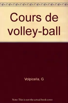 Couverture du produit · Cours de volley-ball