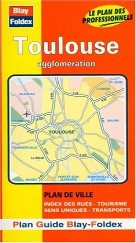 Couverture du produit · Plan de ville : Toulouse (avec un index)