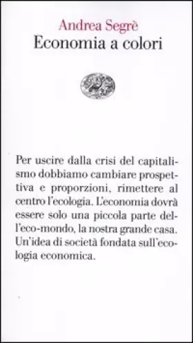 Couverture du produit · Economia a colori