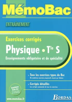 Couverture du produit · MEMO ENTRAINEMENT PHYSIQUE TERM. S (Ancienne Edition)